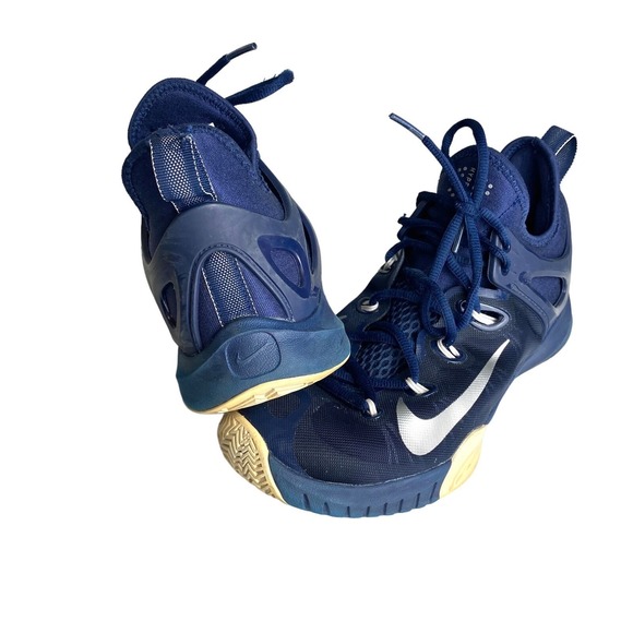 Nike Other - Nike Zoom Hyperrev 742247-405 Navy White Men's‎ Basketball Shoe Sneaker Size 7